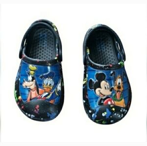 Disney Mickey Clog Slip On Shoes Size (9-10)